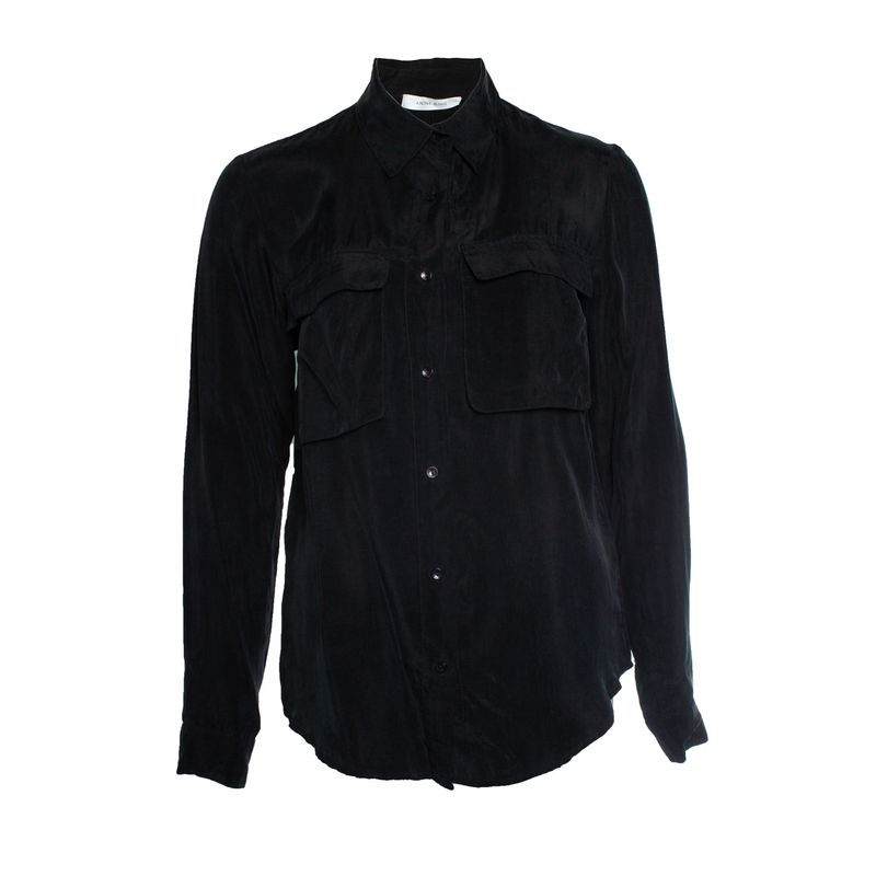 Anine Bing, Black Shirt With Pockets